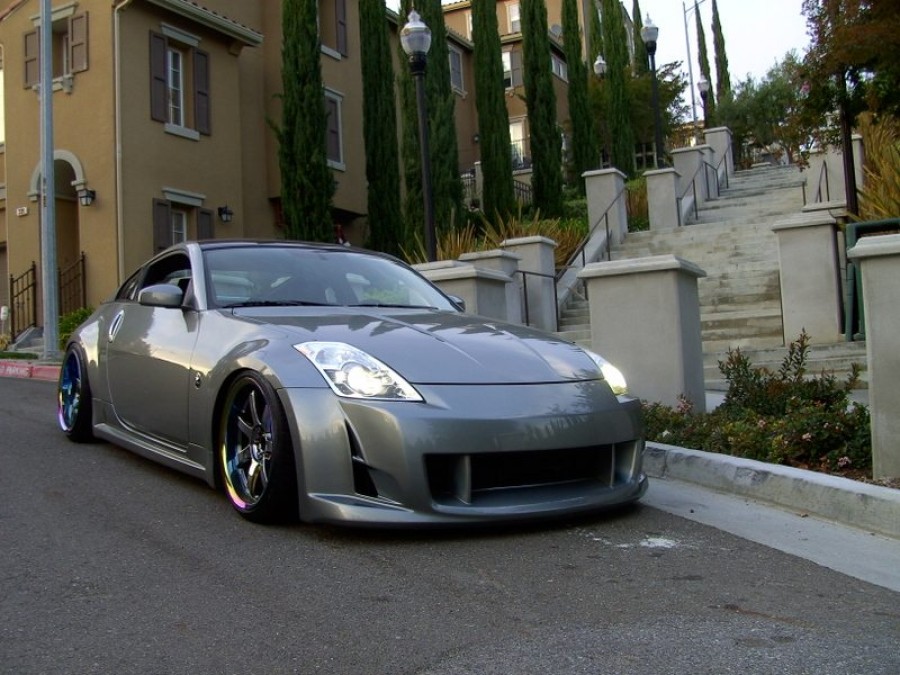 Nissan 350Z Räder Rays Gram Light 57S Pro R19 9.5J ET10 235/35 10J ET-15