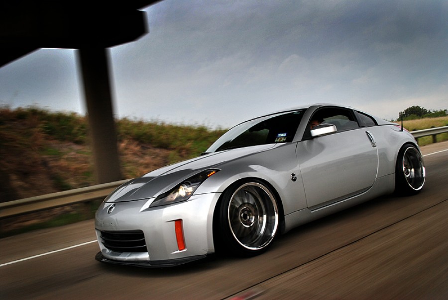 Nissan 350Z Räder Weds Sport Bvillen R19 10J ET-4 235/35 ET-16