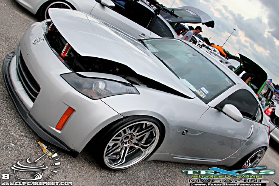 Nissan 350Z Räder Weds Sport Bvillen R19 10J ET-4 235/35 ET-16