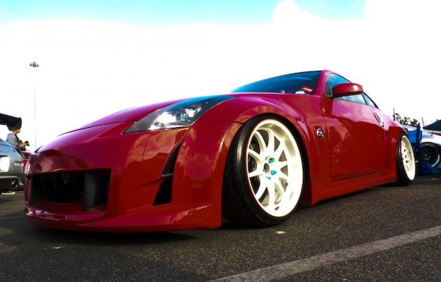 Nissan 350Z Räder Rays Volk Racing CE28N R19 9.5J ET22 225/35 10.5J ET20 245/35