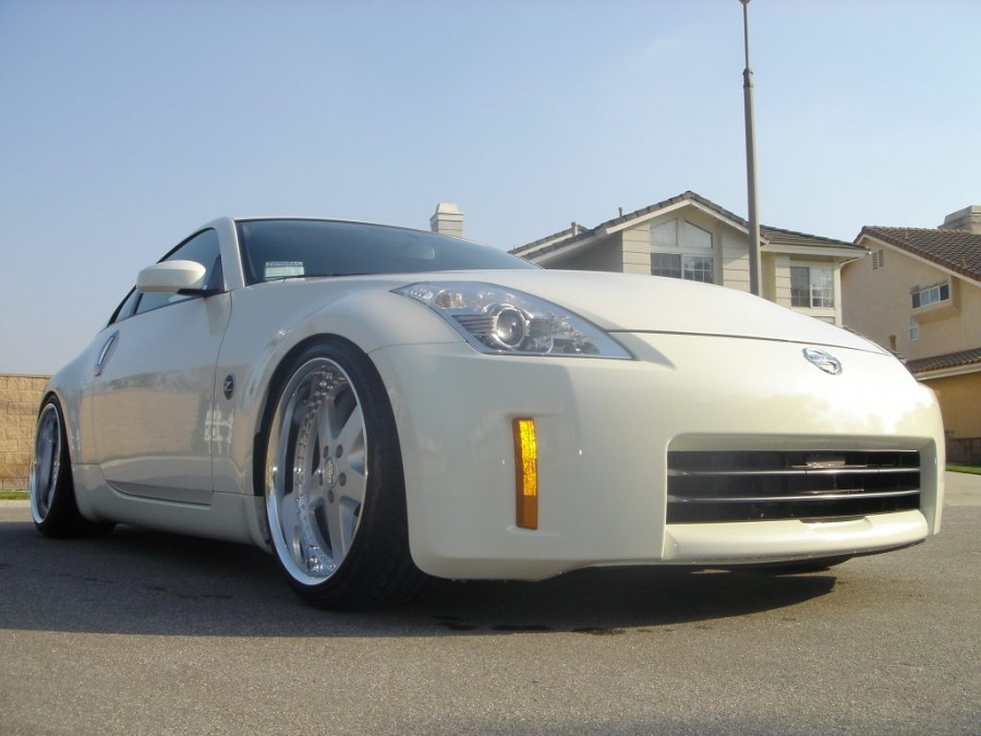 Nissan 350Z Räder Work Equip 05 R19 9.5J ET19 245/35 11J ET20 275/30
