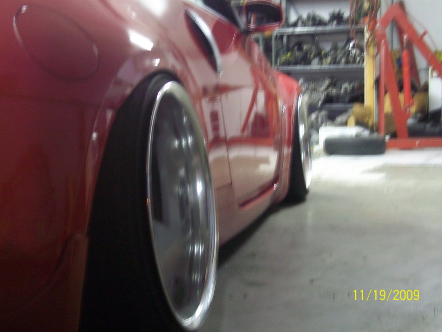 Nissan 350Z Räder Work Euroline DH R19 10J ET-9 225/35 11J ET-21 235/35
