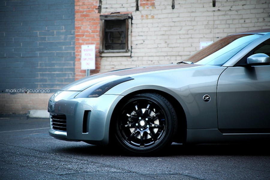 Nissan 350Z Räder Work Emotion XD9 R18 9J ET20 245/40 10J ET18 265/35