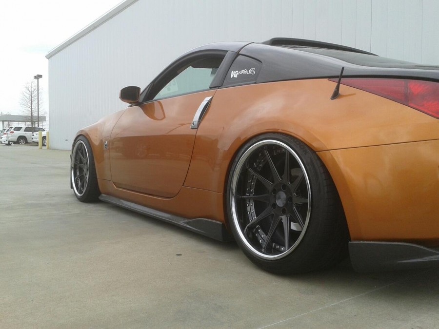 Nissan 350Z Räder Avant Garde F420 R19 9.5J ET5 245/35 11J 275/35