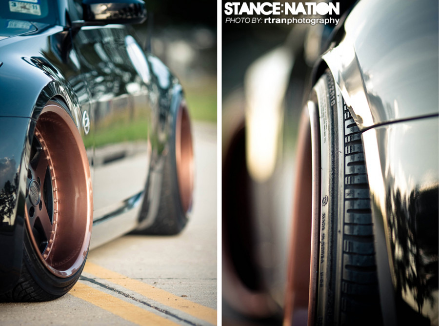 Nissan 350Z Räder Work Equip 05 R18 10J ET-3 225/40 12J 275/35