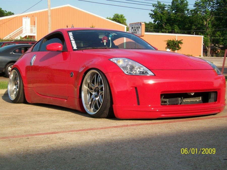 Nissan 350Z Räder Rays Volk Racing GT-V R19 9.5J ET4 215/35 10.5J ET-15 235/35