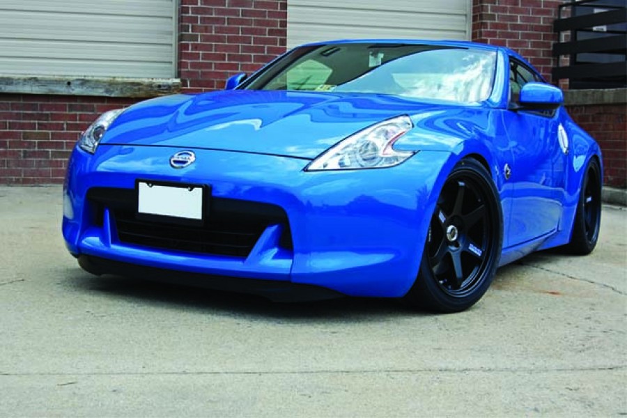 Nissan 370Z Räder Rays Volk Racing TE37 R19 9.5J ET22 265/35 10.5J ET12 305/30