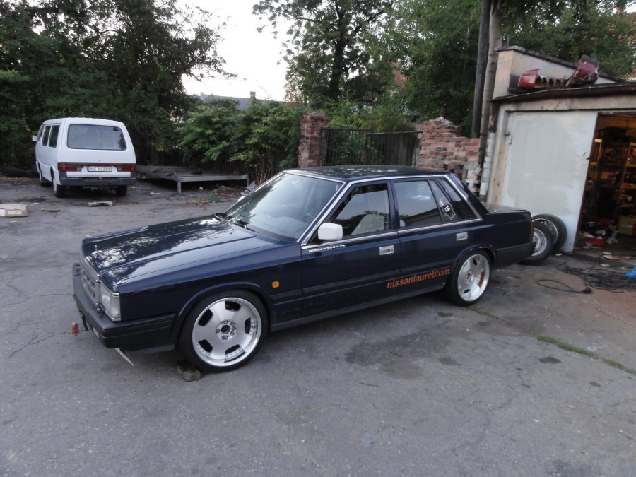 Nissan Laurel C32 Räder Work Euroline DH R18 9J ET38 225/40 10J 265/35