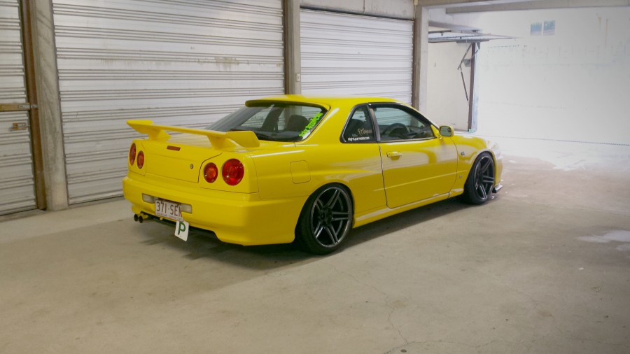 Nissan Skyline R34 rines Concave Concept CC03R 18″ 10J ET20 235/40 coupe 