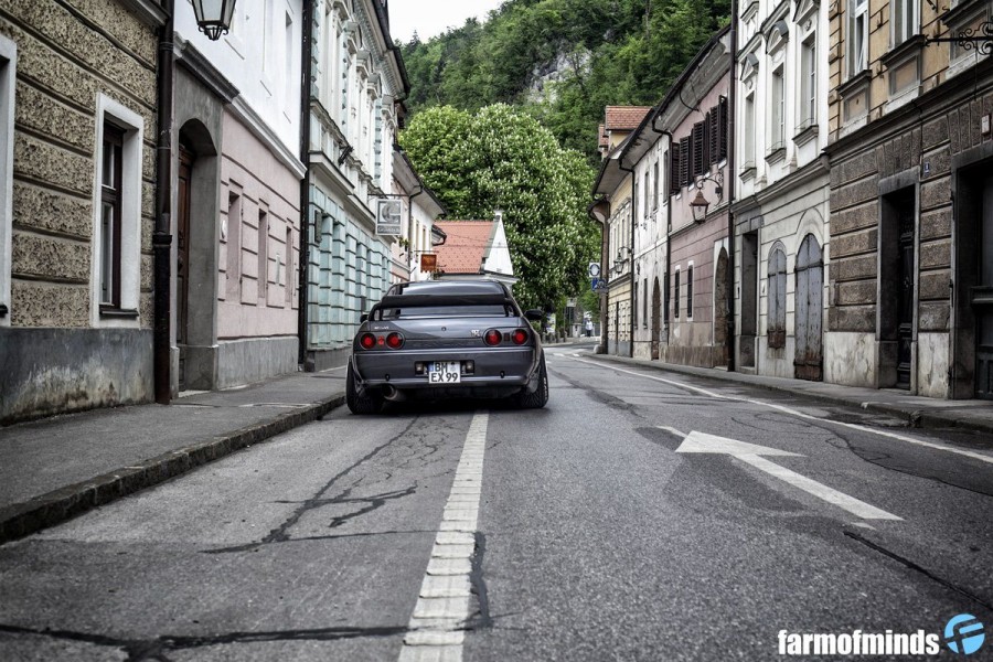 Nissan Skyline R32 rines BBS RS 16″ 12J ET8 245/45 ET-5 GTR 
