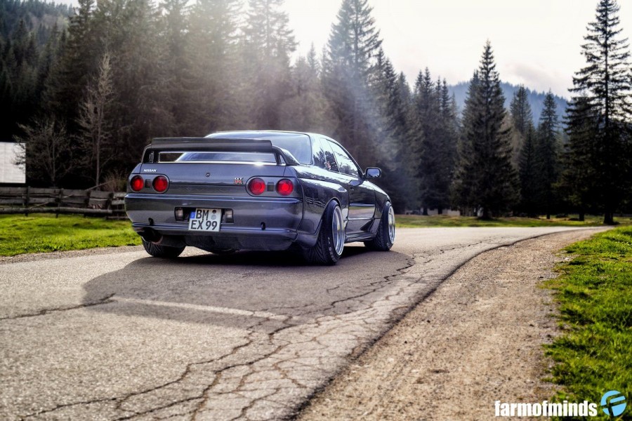 Nissan Skyline R32 rines BBS RS 16″ 12J ET8 245/45 ET-5 GTR 