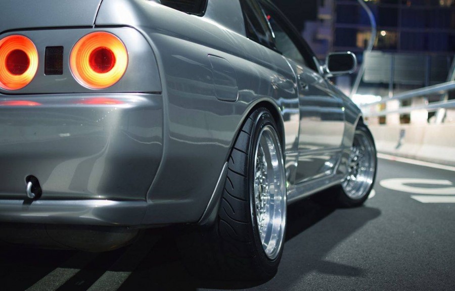 Nissan Skyline R32 rines BBS RS 17″ 10J ET7 255/40 GTR 