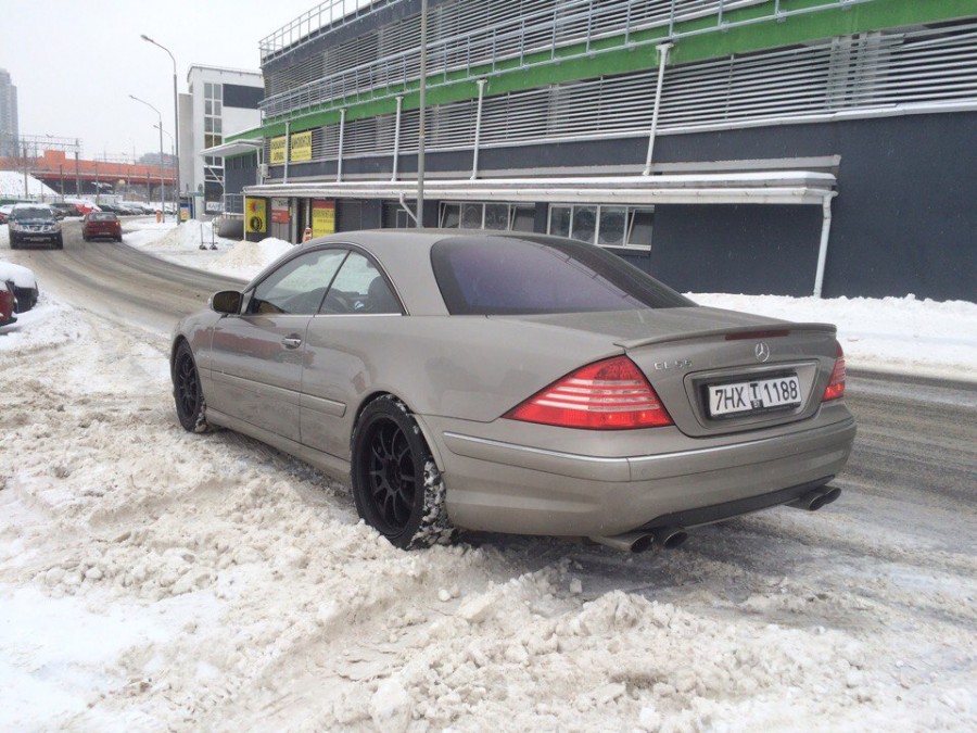 Mercedes-Benz CL-Class C215 rines Advan Yokohama RZ-DF 18″ 8J ET48 RZ-DF 19″ 9.5J ET29