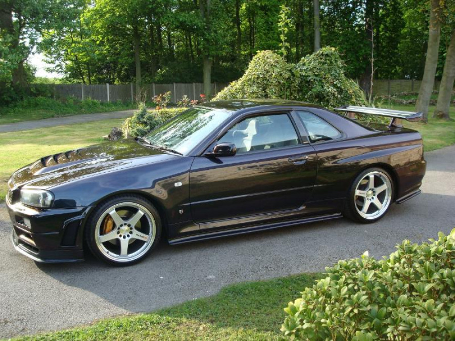Nissan Skyline R34 rines Rays Nismo LM GT4 19″ 9.5J ET12 275/30 GTR 