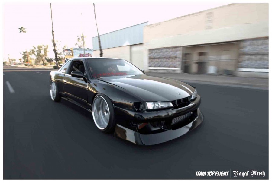 Nissan Silvia S13 rines SSR Vienna Courage 18″ 10J ET-34 215/35 225/40