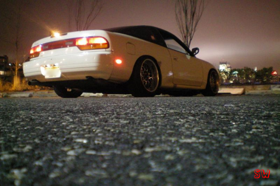 Nissan 180SX/200SX/240SX rines Work Meister S2R 17″ 9J ET15 215/40 Riverside Stich Mesh ET11 215/45