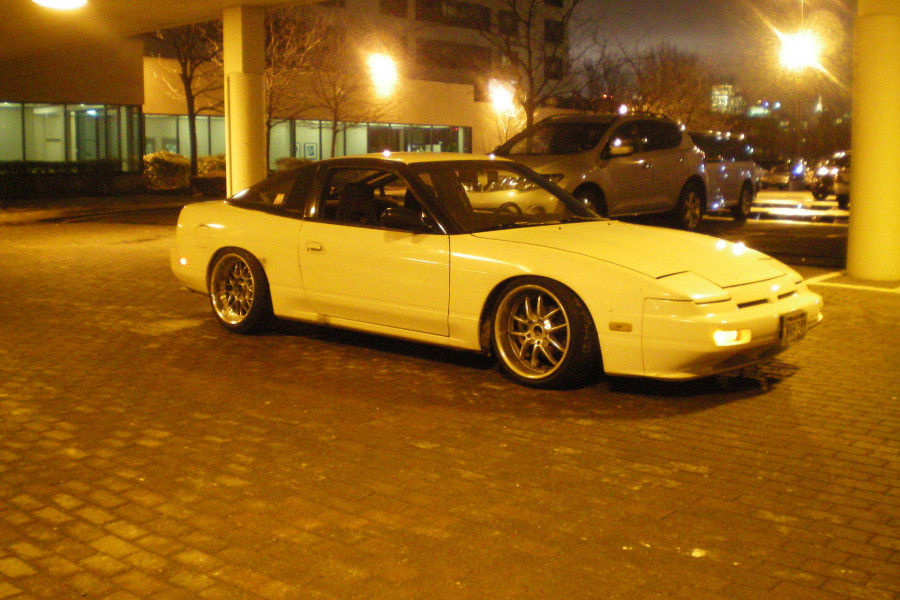 Nissan 180SX/200SX/240SX rines Work Meister S2R 17″ 9J ET15 215/40 Riverside Stich Mesh ET11 215/45