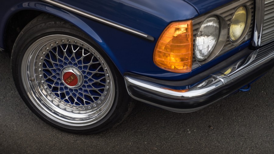 Mercedes-Benz W123 rines BBS RS 18″ 8.5J ET36 9.5J ET23