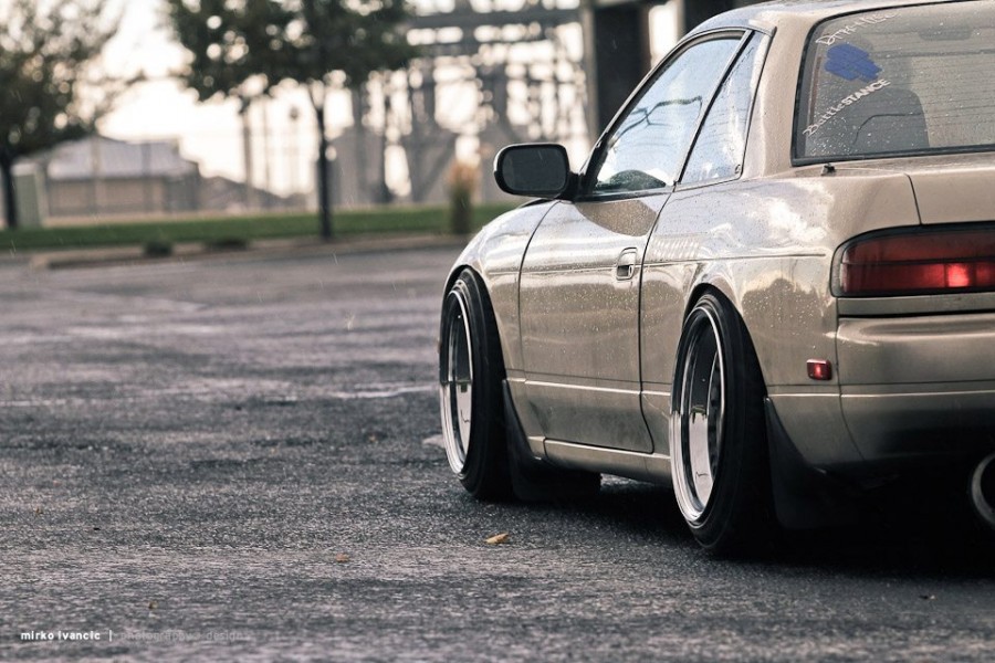 Nissan Silvia S13 rines Diamond Racing Pro Street 16″ 10J 205/45 ET-12