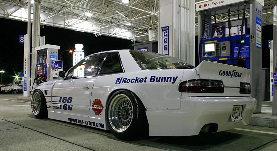 Nissan Silvia S13 rines BBS RS 16″ 9.5J ET11 205/45 10J 225/50