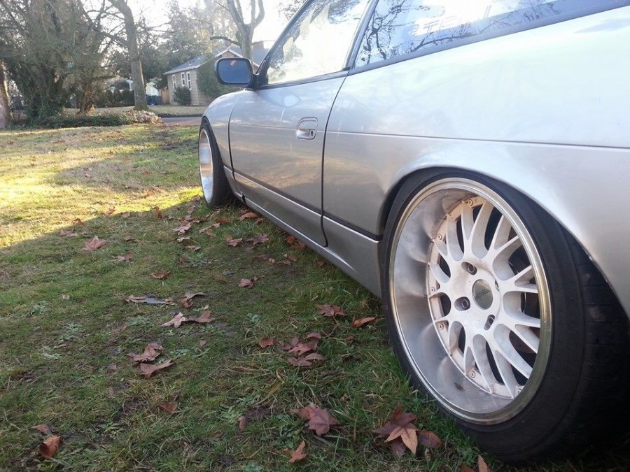 Nissan Silvia S13 rines Square g6 17″ 9J ET15 235/45 245/45