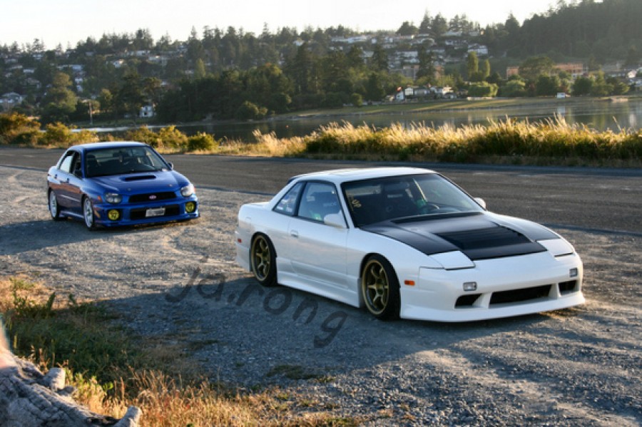Nissan Silvia S13 rines Advan Yokohama RG 17″ 9.5J ET24 215/40