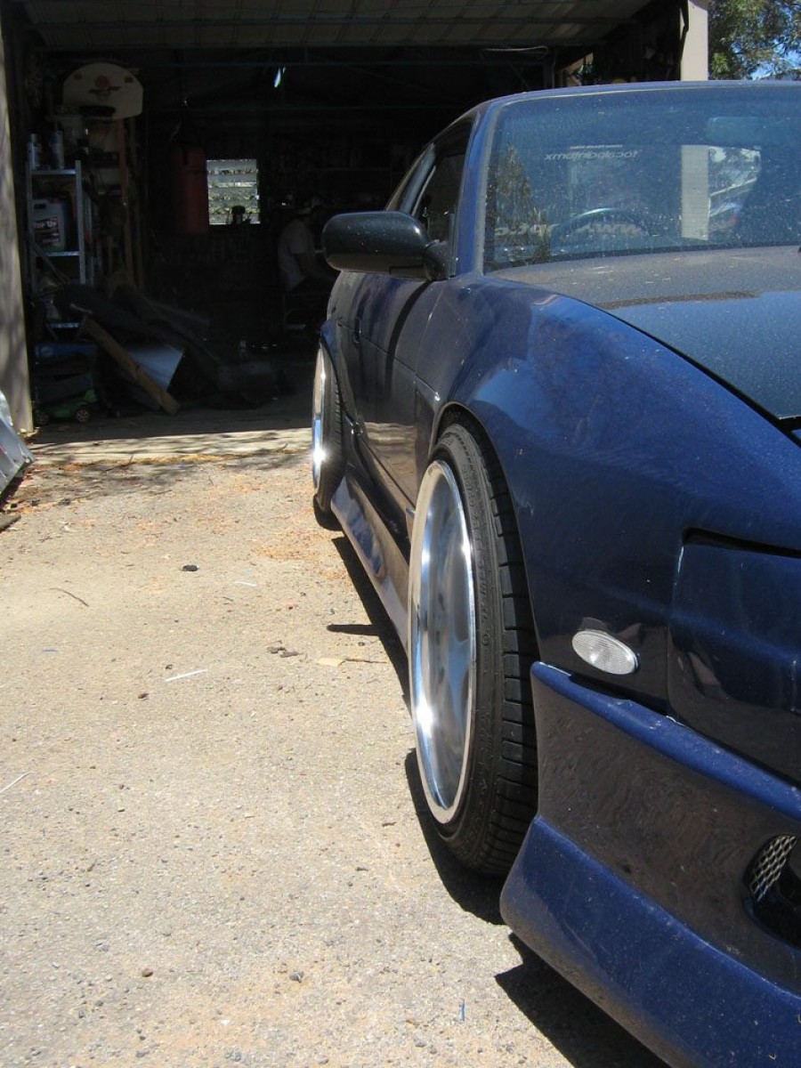 Nissan Silvia S13 rines Weds Sport Kranze Cerberus I 18″ 10J ET10 235/40 11J 245/40