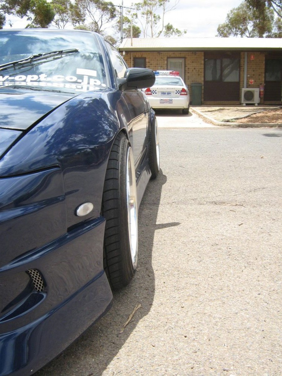 Nissan Silvia S13 rines Weds Sport Kranze Cerberus I 18″ 10J ET10 235/40 11J 245/40