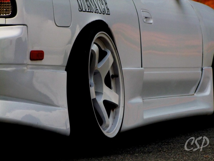 Nissan 180SX/200SX/240SX S13 rines Rota P45R 17″ 9.5J ET12 215/45 ET-13 205/50