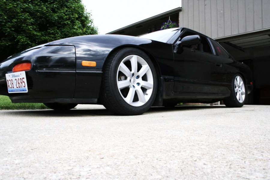 Nissan Silvia S13 rines OEM Nissan 350Z 17″ 7.5J ET30 225/45 8J ET33 235/45