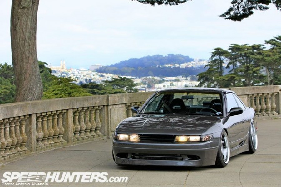 Nissan Silvia S13 rines Work Euroline DH 18″ 9J ET2 215/40 10J ET-7 225/40