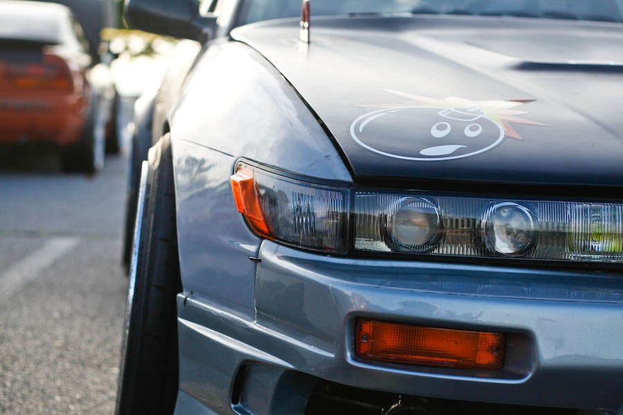 Nissan Silvia S13 rines Weds Sport Kranze ERM 18″ 10J 235/40 12J ET-5 255/35
