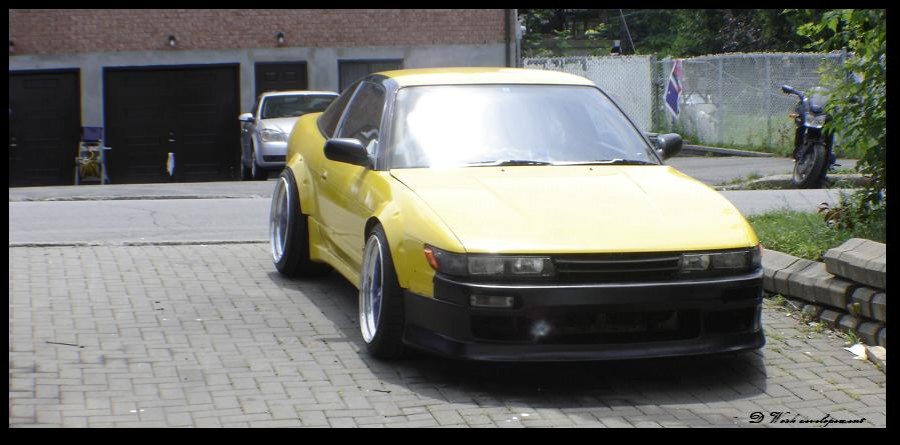 Nissan 180SX/200SX/240SX rines Work Meister S1 3P 18″ 9.5J ET-14 225/40 12J ET-47 275/35