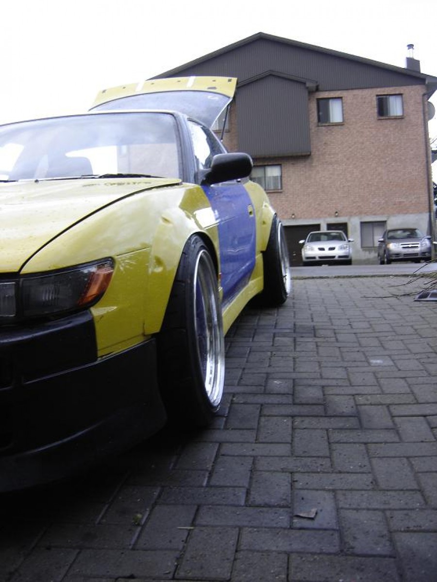 Nissan 180SX/200SX/240SX rines Work Meister S1 3P 18″ 9.5J ET-14 225/40 12J ET-47 275/35