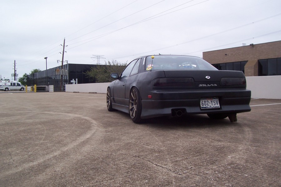 Nissan Silvia S13 rines Weds Sport SA70 18″ 9J ET20 235/40 10J ET18 245/45