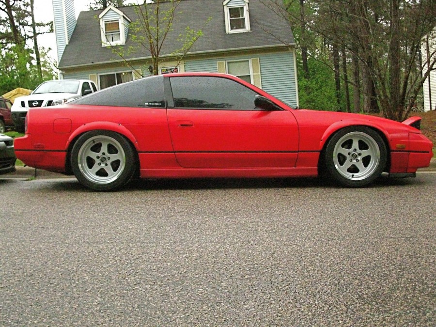 Nissan Silvia S13 rines American muscle SC Style 17″ 10J ET14 295/35 ET20