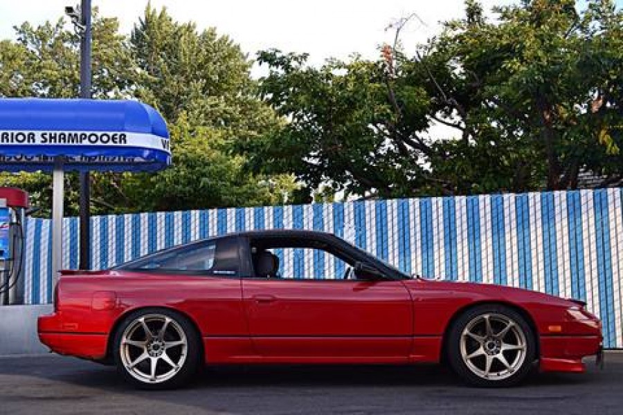 Nissan Silvia S13 rines MB Battle 17″ 9J ET30 215/45 18″ 225/40