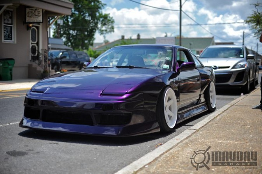 Nissan Silvia S13 rines Varrstoen ES 2.2.2 18″ 10.5J 225/40 255/35