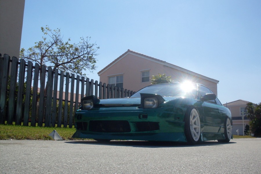 Nissan Silvia S13 rines MB Battle 17″ 9.5J ET15 215/40