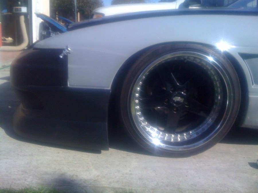 Nissan 180SX/200SX/240SX rines Work Equip 05 18″ 10.5J ET5 235/40 11.5J ET-10 265/35