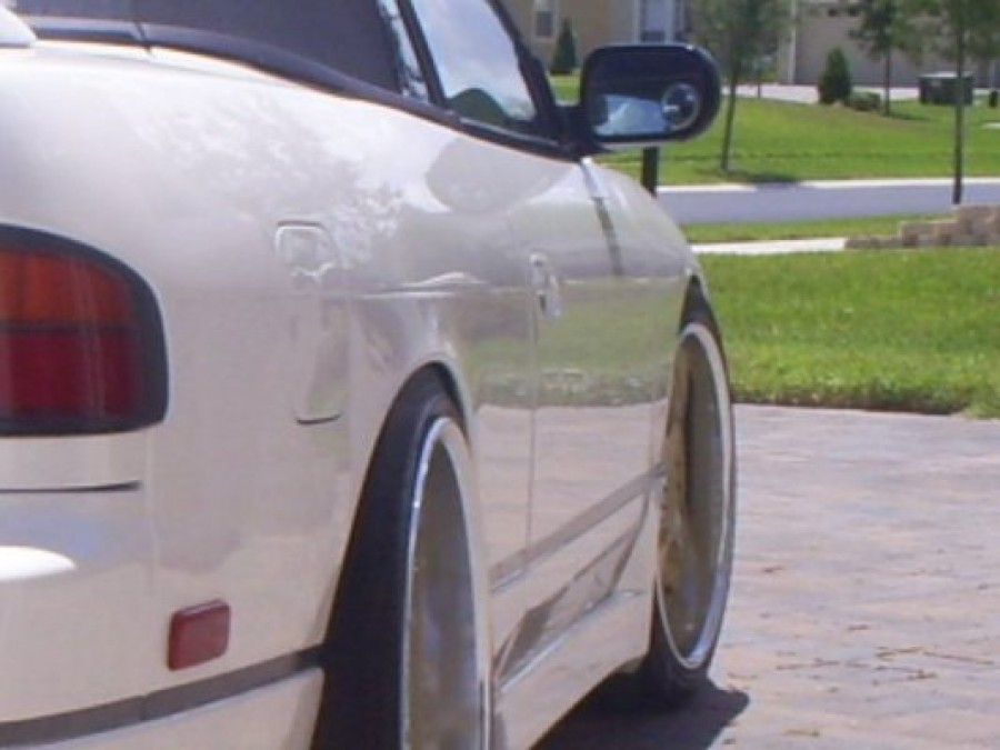 Nissan Silvia S13 rines Work Stitch Evolution 18″ 9J ET16 225/40 10J ET11 convertible 