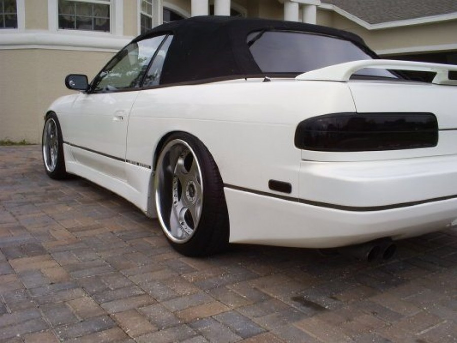 Nissan Silvia S13 rines Work Stitch Evolution 18″ 9J ET16 225/40 10J ET11 convertible 