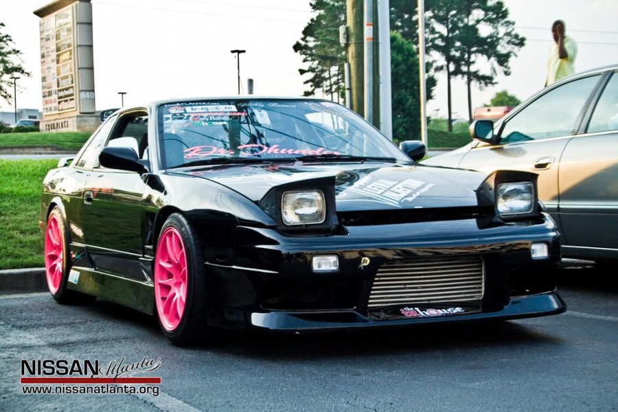 Nissan Silvia S13 rines Work Emotion CR KAI 17″ 9J ET17 225/45 18″ 9.5J ET12 245/40