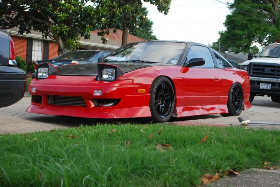 Nissan Silvia S13 rines Enkei RPF1 18″ 9.5J ET15 235/40 10.5J 255/35