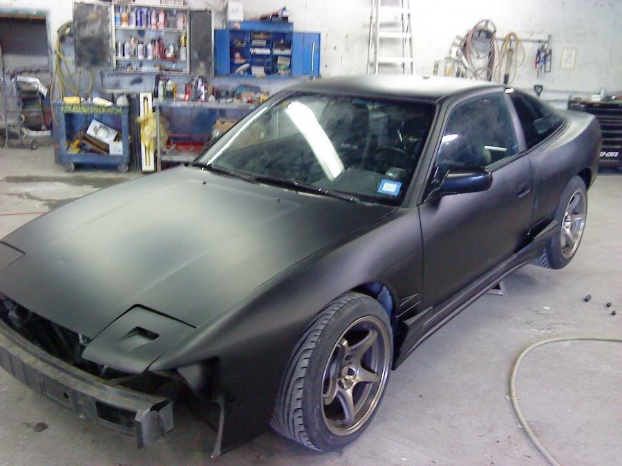Nissan Silvia S13 rines 5Zigen FN01R-C 17″ 10J ET12 235/45 255/45