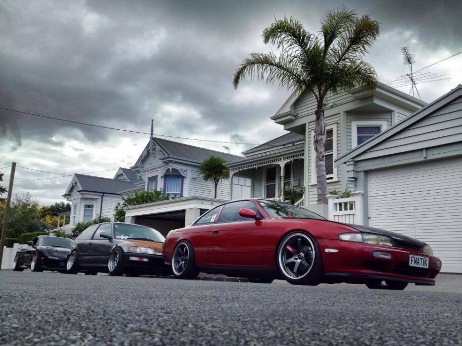 Nissan Silvia S14 rines Diezel Drift 18″ 9.5J ET12 225/40