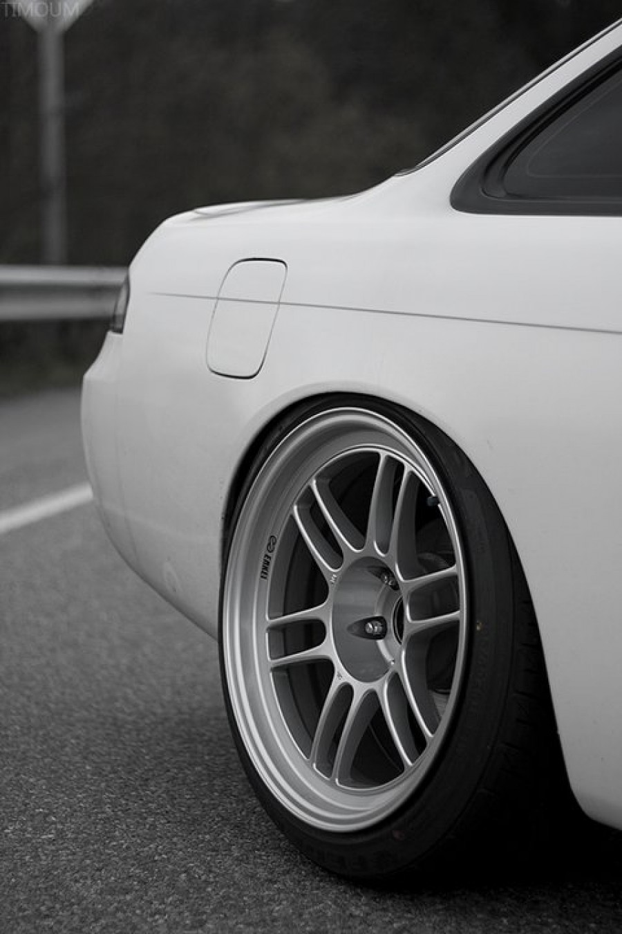 Nissan Silvia S14 rines Enkei RPF1 17″ 9.5J ET18 215/40 18″ 10.5J ET15 235/40