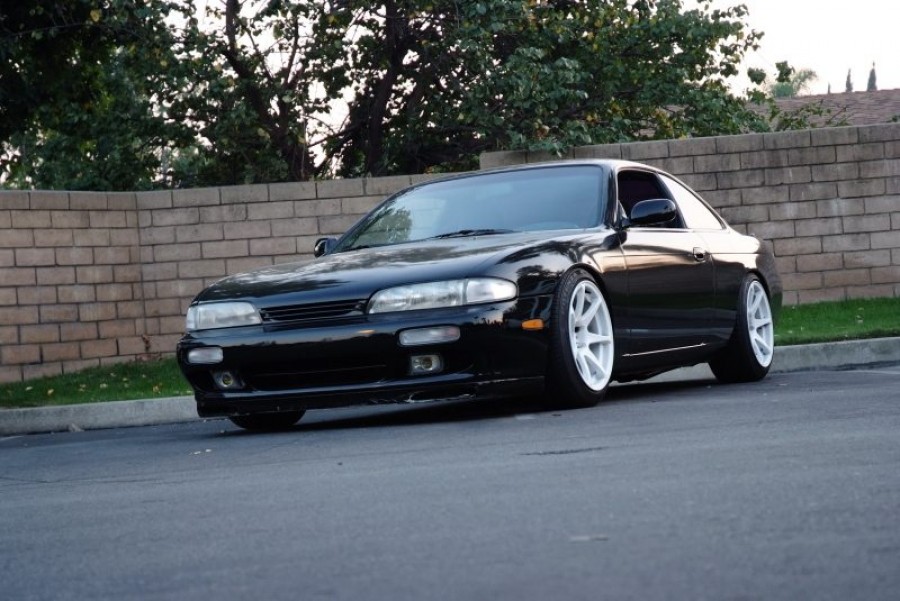 Nissan Silvia S14 rines MB Battle 17″ 9.5J ET15 225/45 EDz s14 