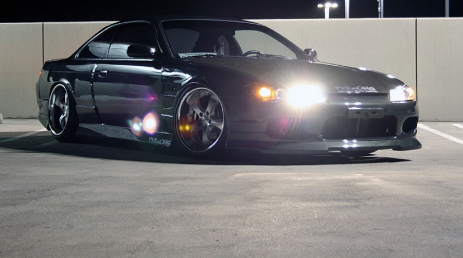 Nissan Silvia S14 rines AME Shallen CX 18″ 9J ET5 10J ET-5