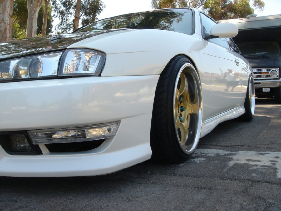 Nissan Silvia S14 rines Rays Gram Lights 57 Pro 17″ 10J ET25 225/35 18″ ET14 225/40